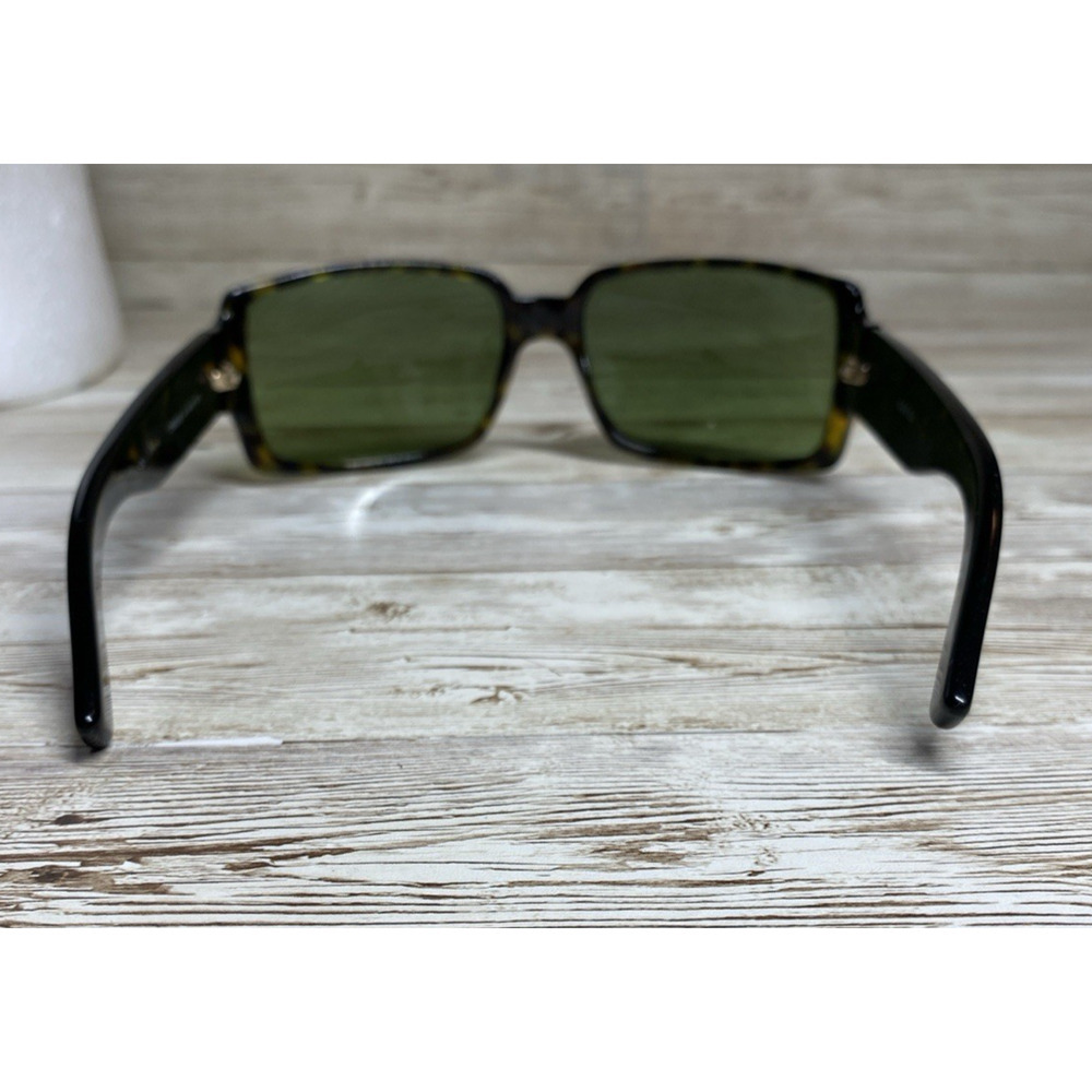 Gucci Sunglasses Unisex GG 2563/S Brown Tortoise Green Lens Italy Vintage - Picture 14 of 16